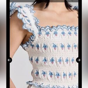 Sea New York Renee Strawberry dress